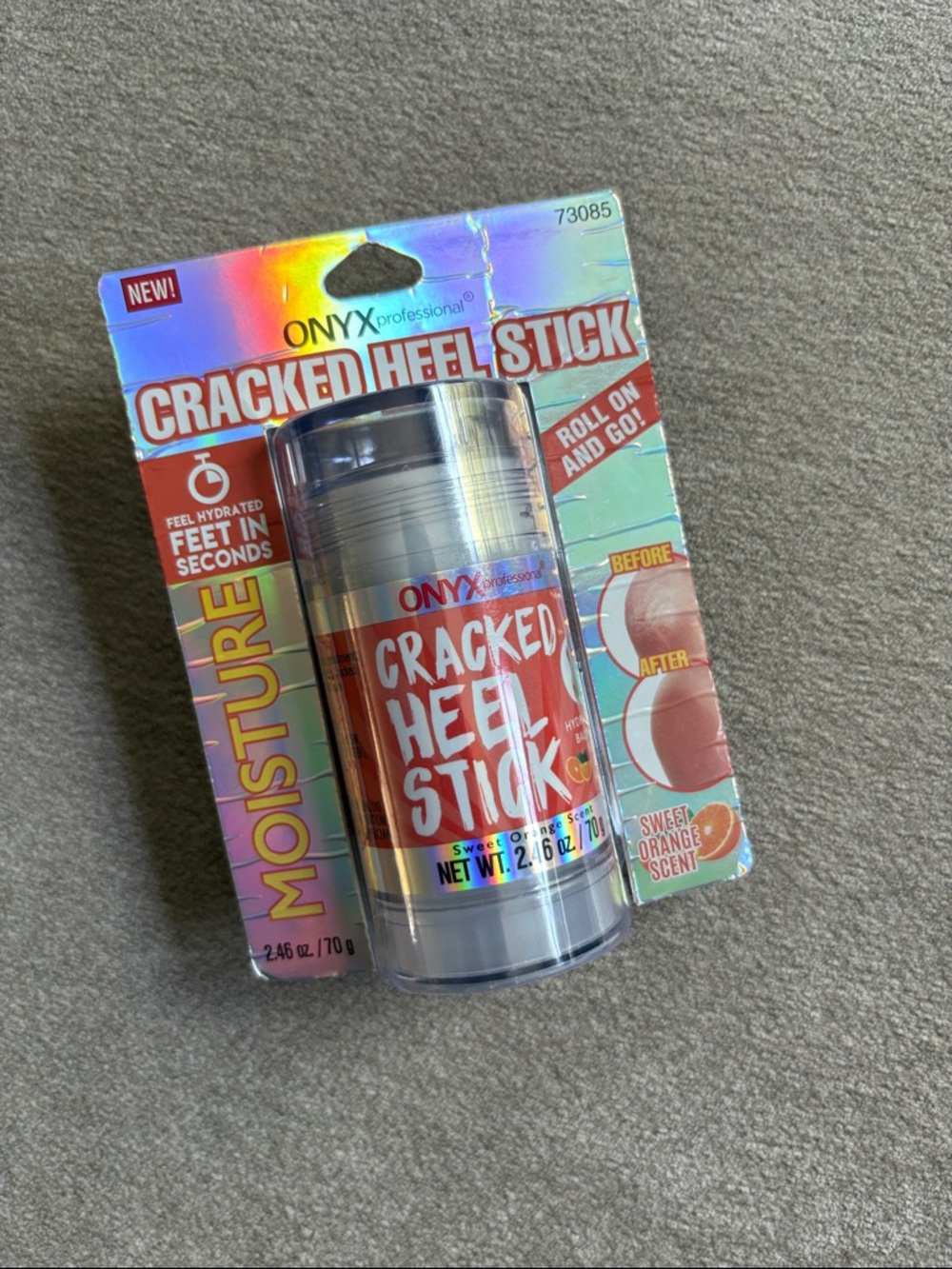 ONYX Professional Cracked Heel Stick - Sweet Orange Scent